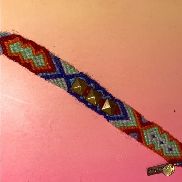 Kim & Zozi Bracelet  Gold Tie Friendship Bracelet - Picture 2 of 3